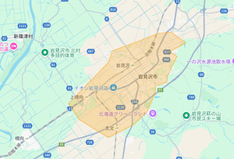 Uber Eats（ウーバーイーツ）北海道岩見沢エリア