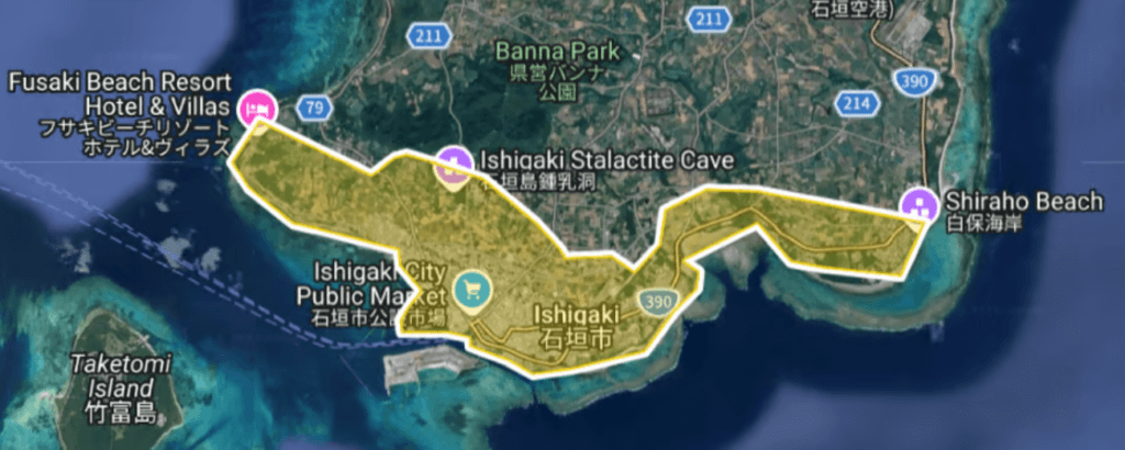 Uber Eats石垣島エリア