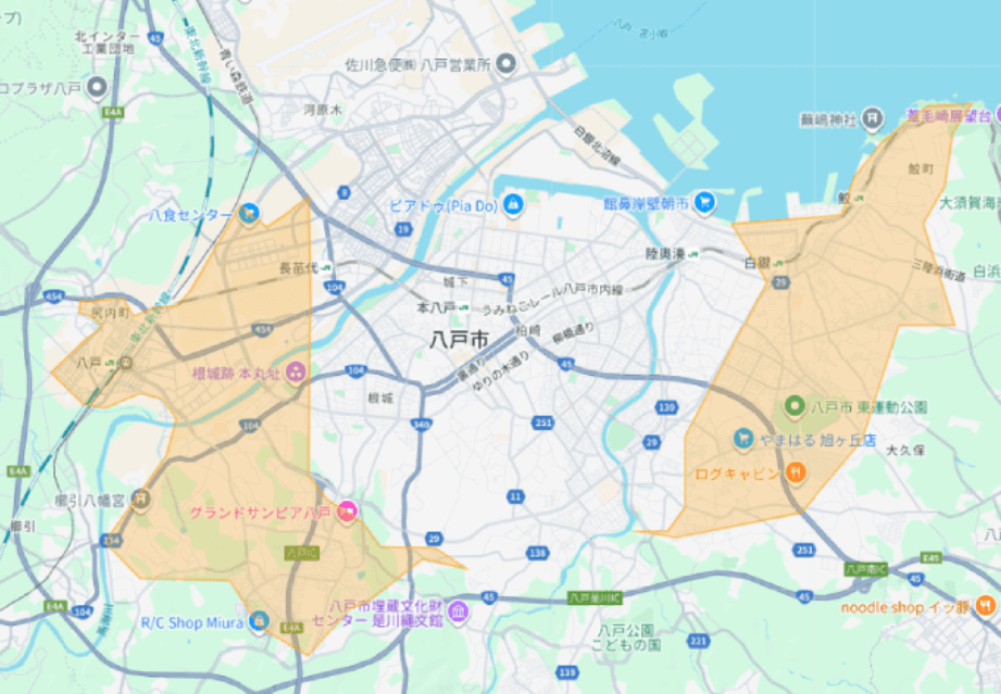 Uber Eats（ウーバーイーツ）八戸市エリア拡大