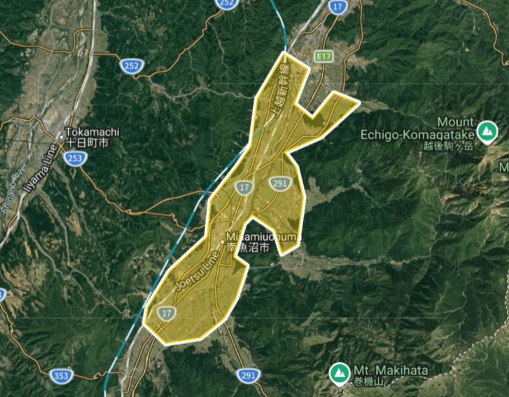 Uber Eats（ウーバーイーツ）南魚沼市エリア